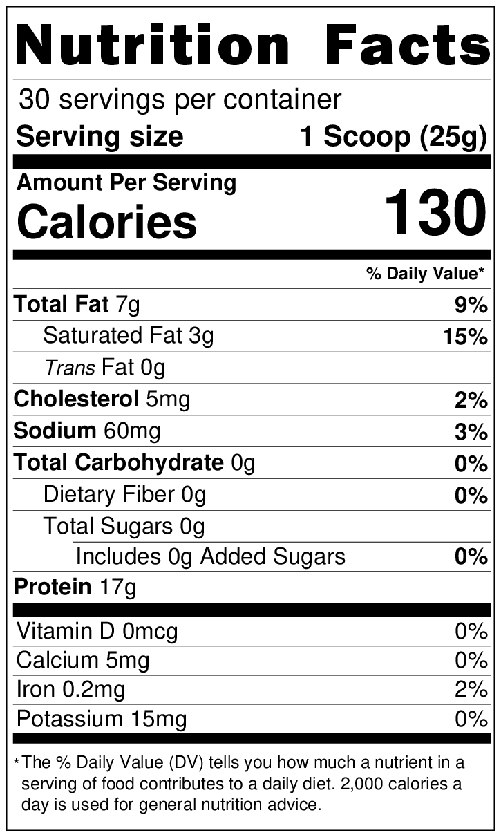 Unflavored Total Carnivore Protein - Image 3